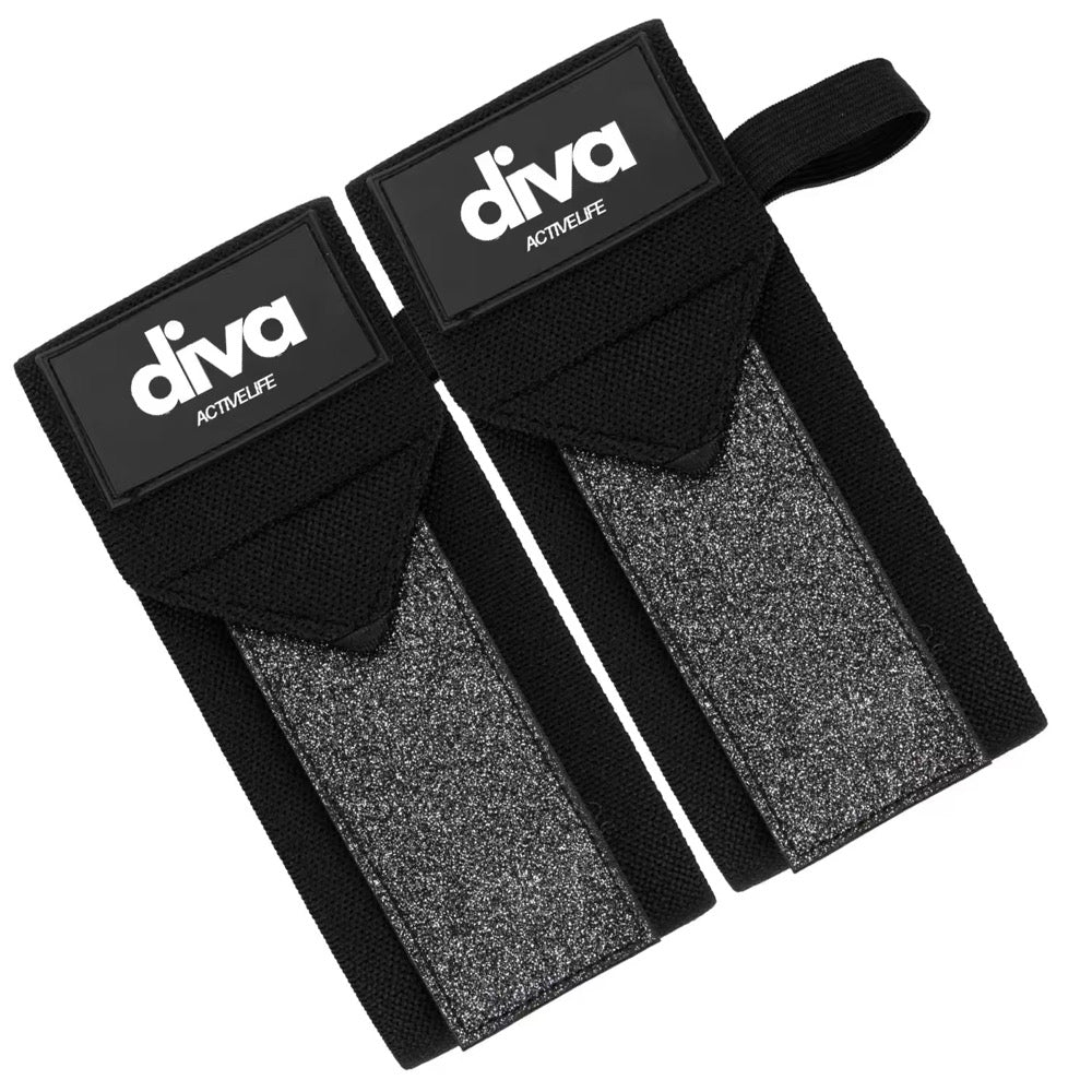 Glitter wrist support band